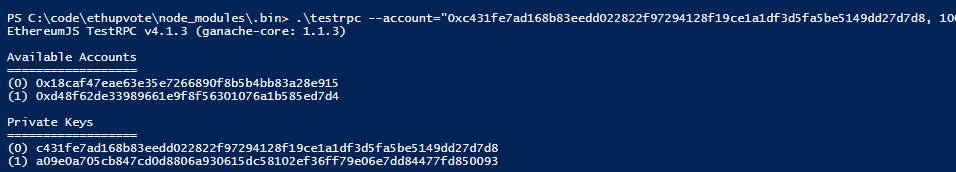 getaccounts